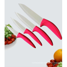 Red Handle Zirconia Ceramic Knife, Ceramic Knives (C3456)